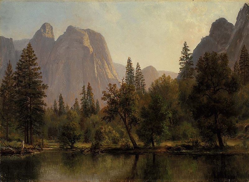 Cathedral Rocks, Yosemite Valley